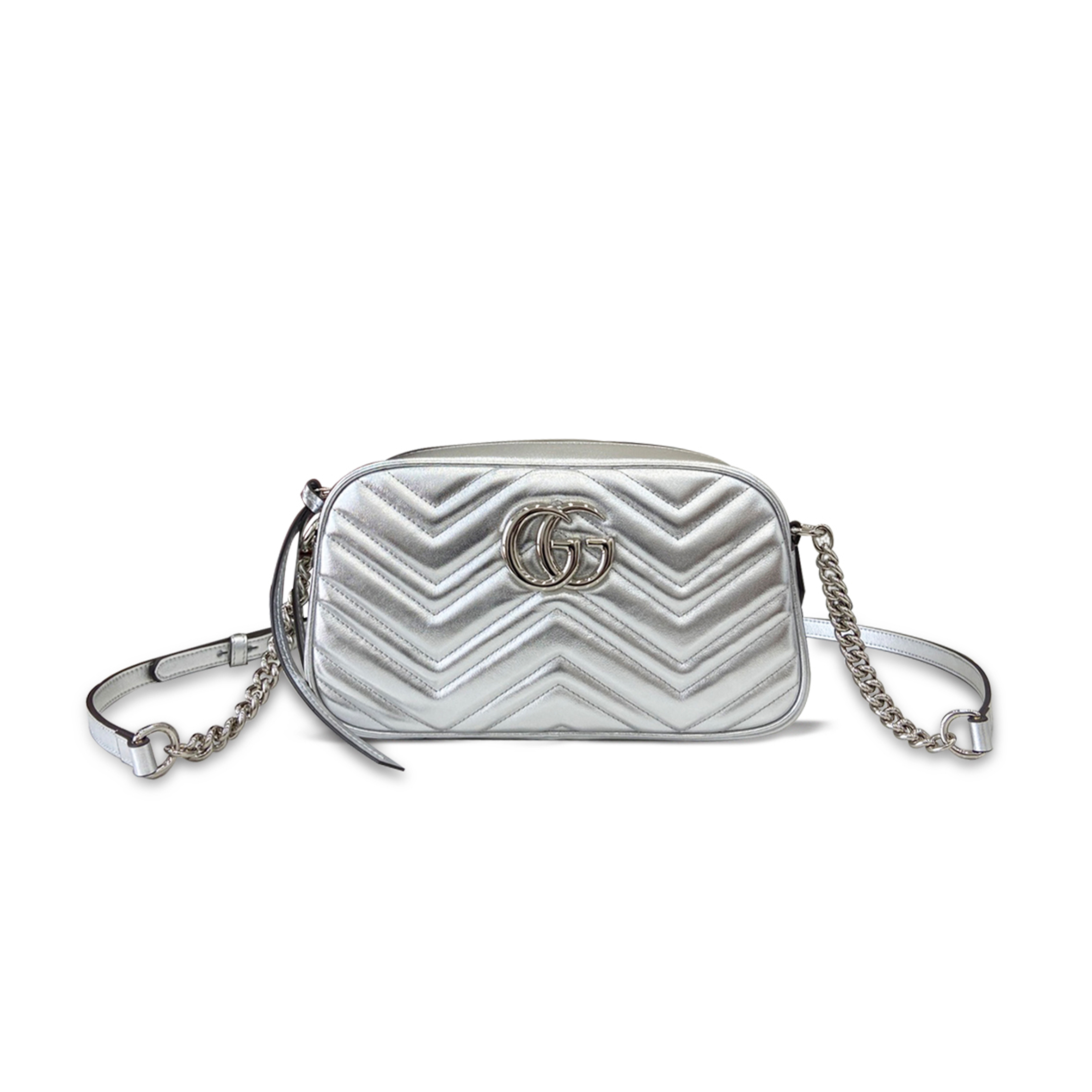 GUCCI GG MARMONT SMALL CAMERA BAG 447632 (24*13*7cm)